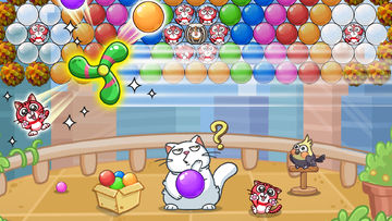 Bubble Shooter - Cat Rescue Game Screenshot