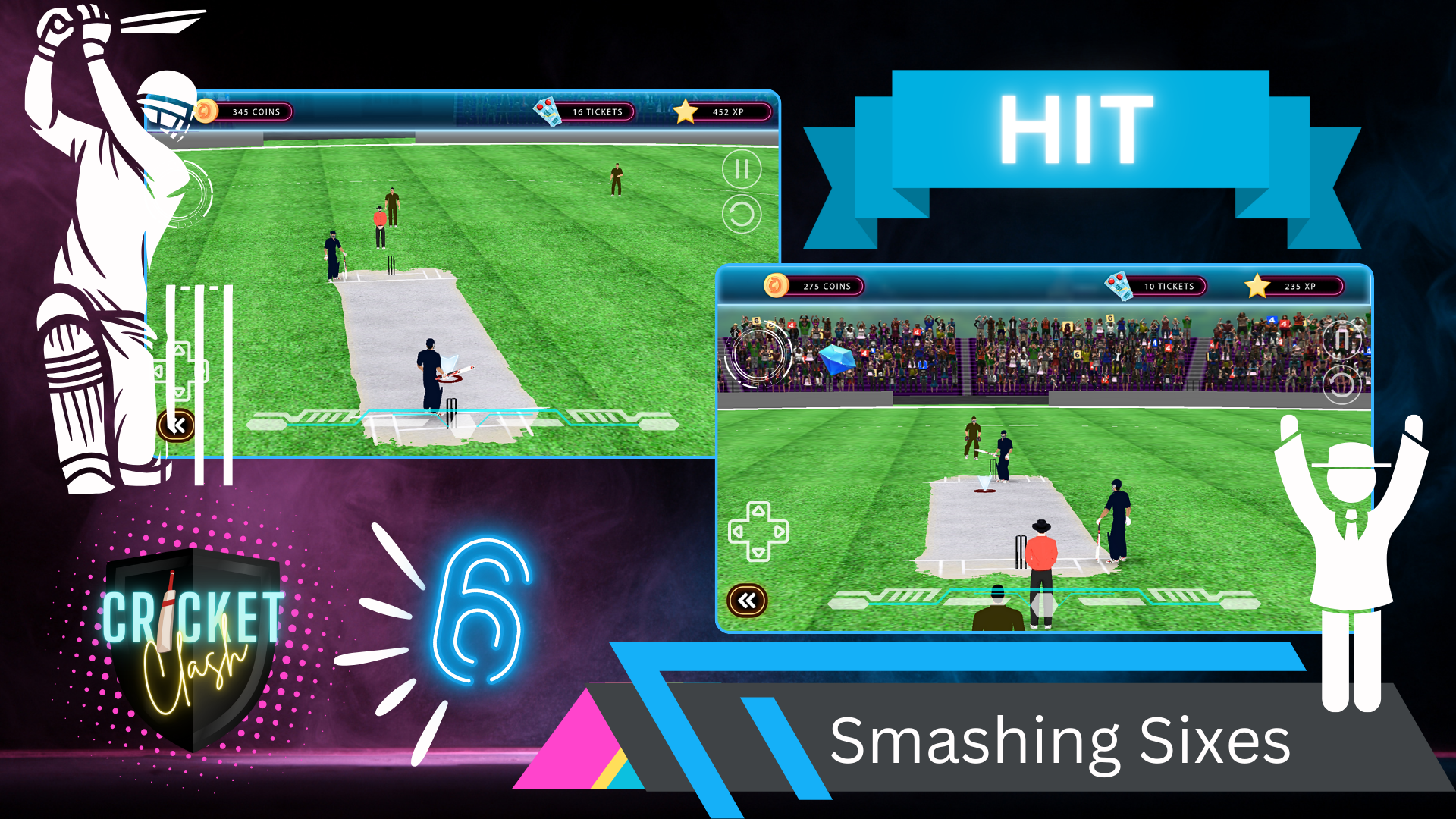 Cricket Clash-Cricket Games 24 Game Screenshot