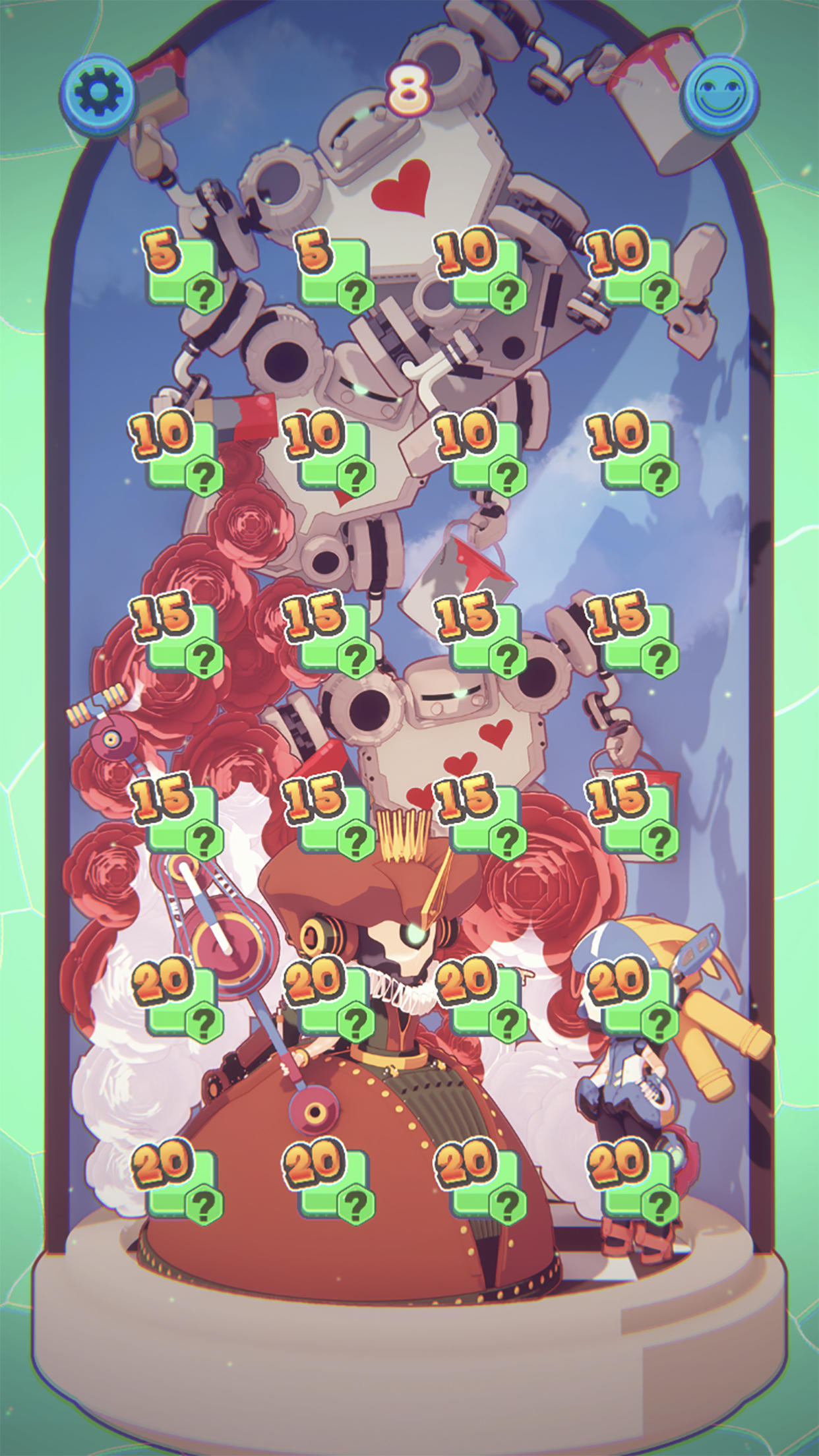 Screenshot of NemoAlice - nonogram puzzle