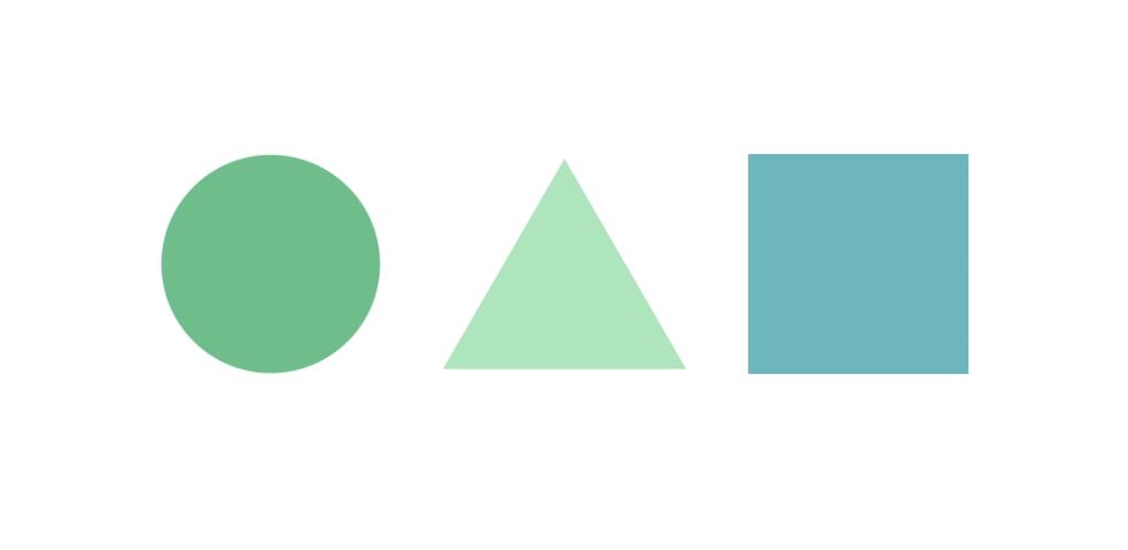 Screenshot of the video of -Circle Triangle Square-
