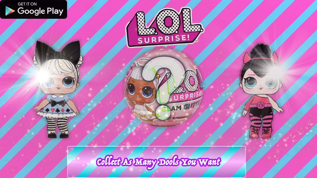 Screenshot 1 of LOL Eggs Dolls : Kejutan Mainan Pembuka 2.1