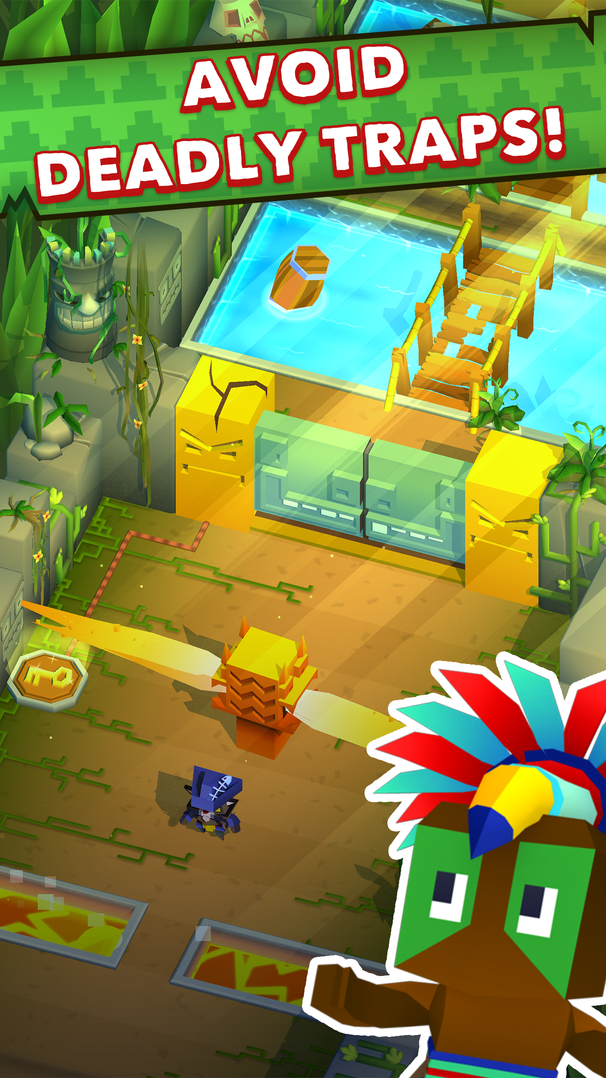 Скриншот игры Blocky Pirates