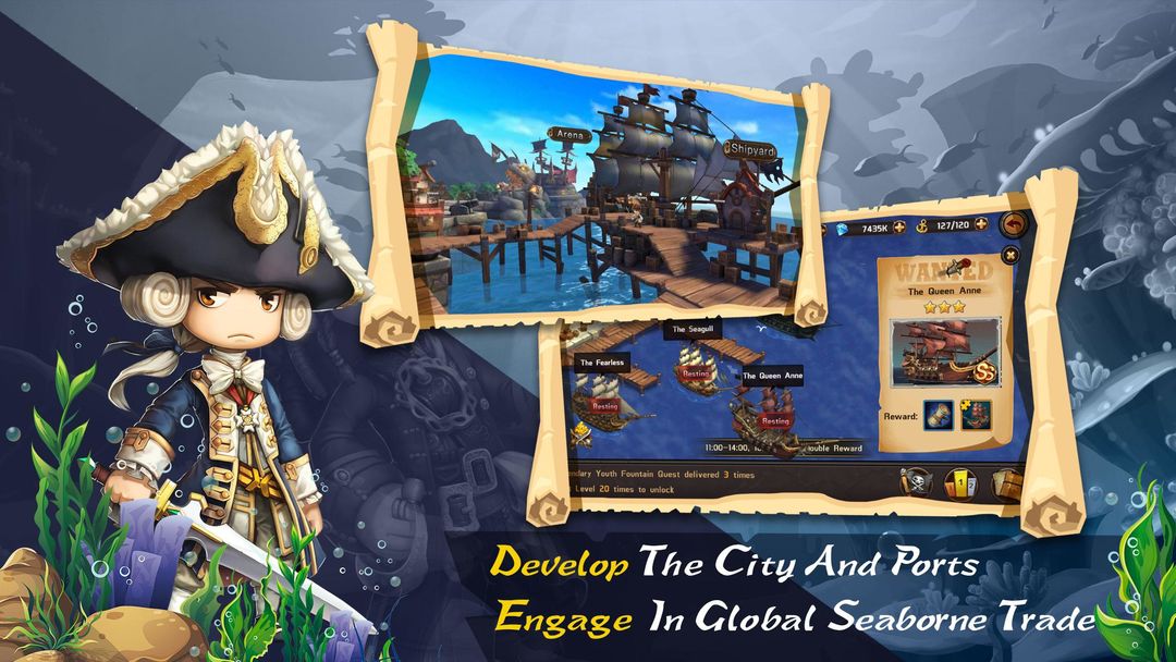 Pirates Legends screenshot game