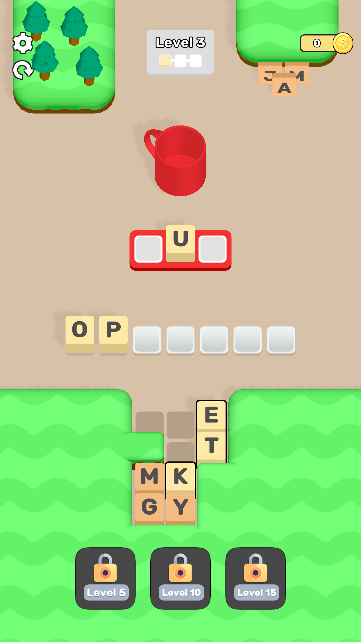Word Jam Game Screenshot