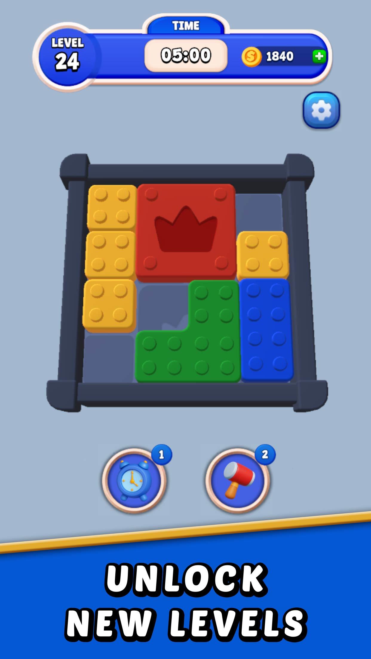 Block Slide Jam Game Screenshot
