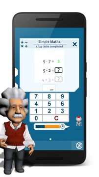 Скриншот игры Einstein Brain Training