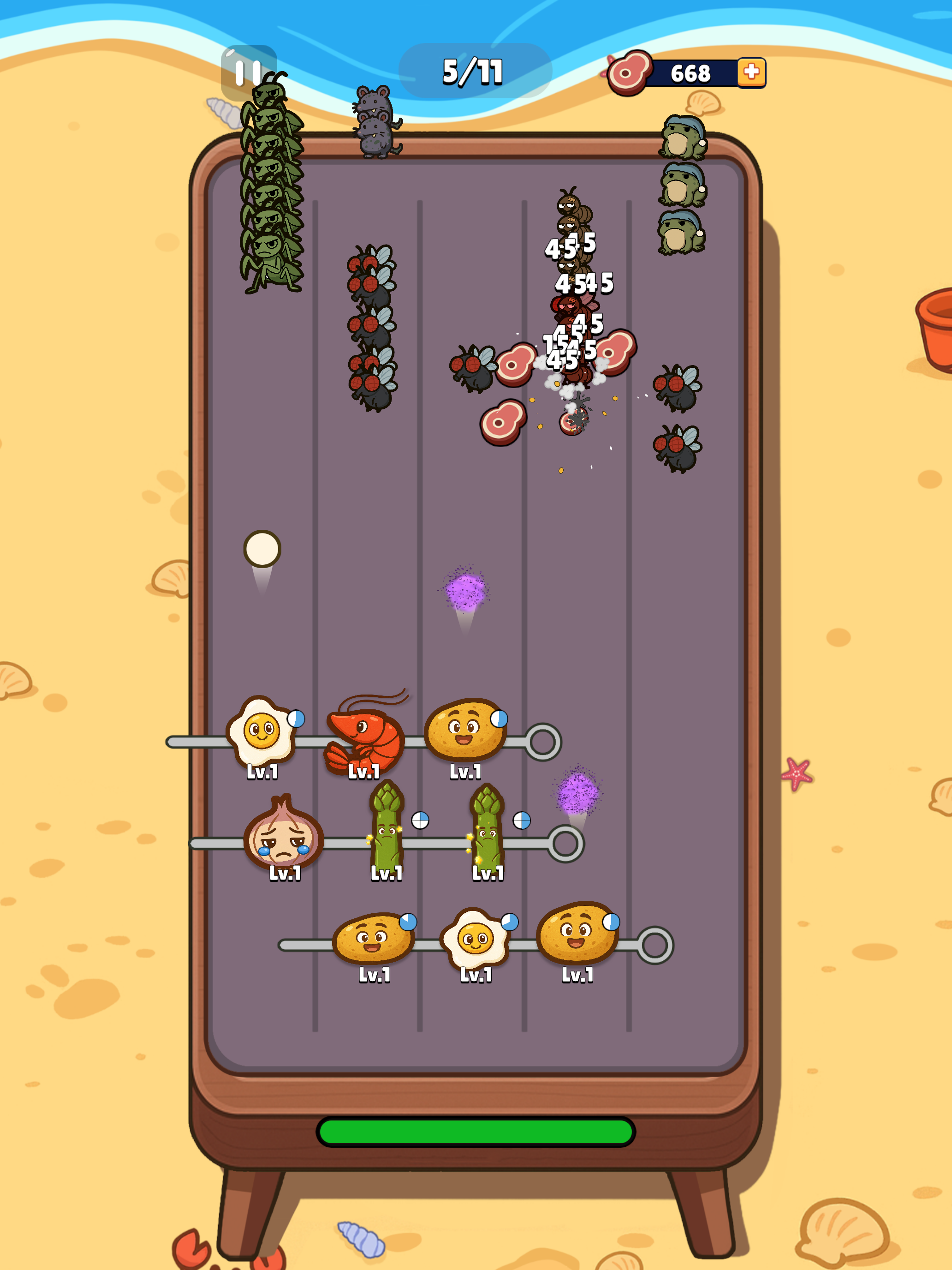 BBQ Brawl Game Screenshot