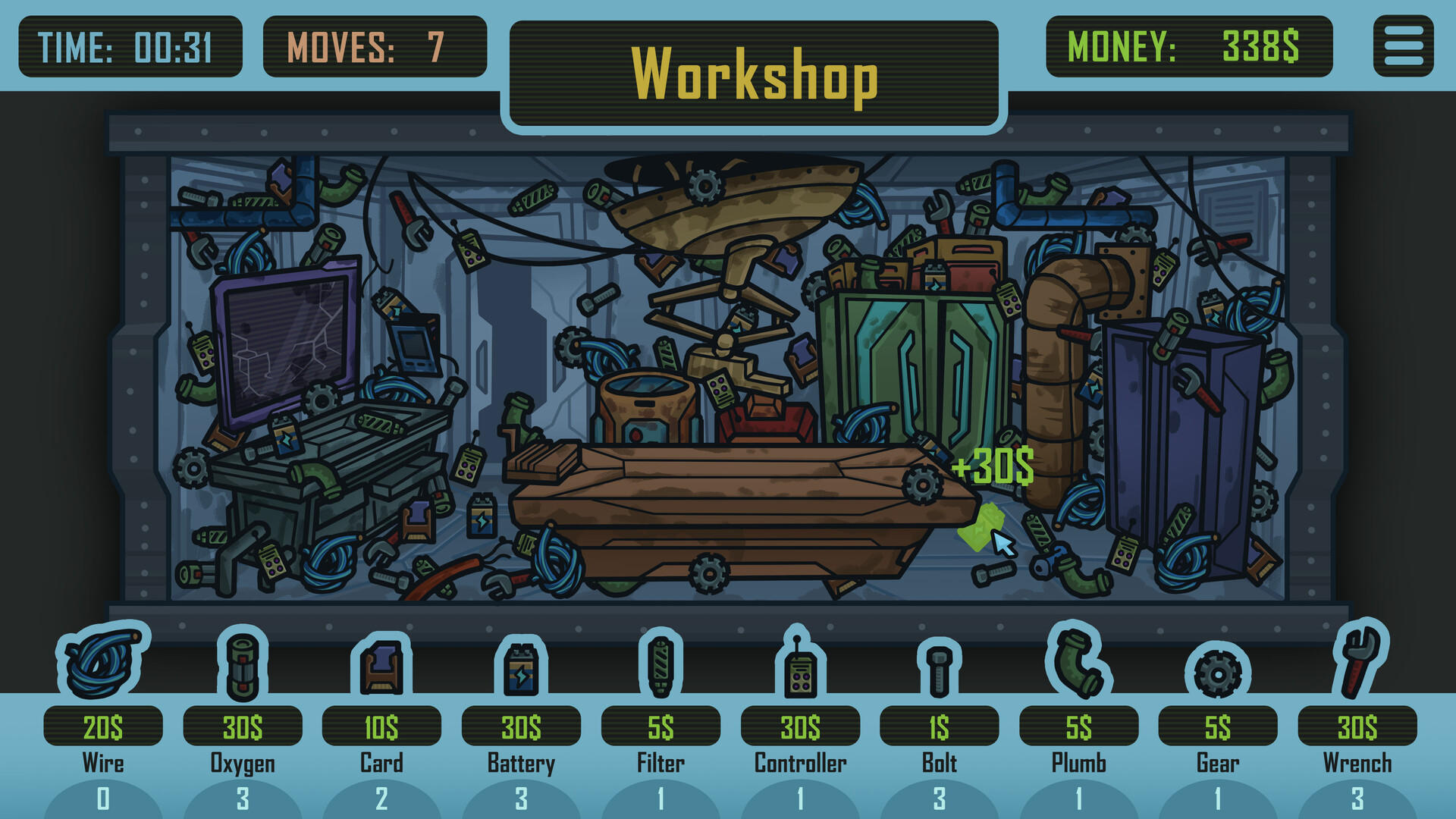 Screenshot of Escape from the Abandoned Outpost