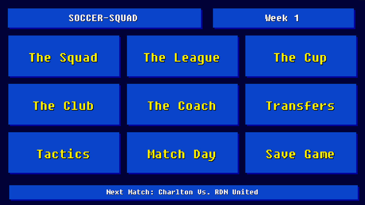 Screenshot of Soccer Squad