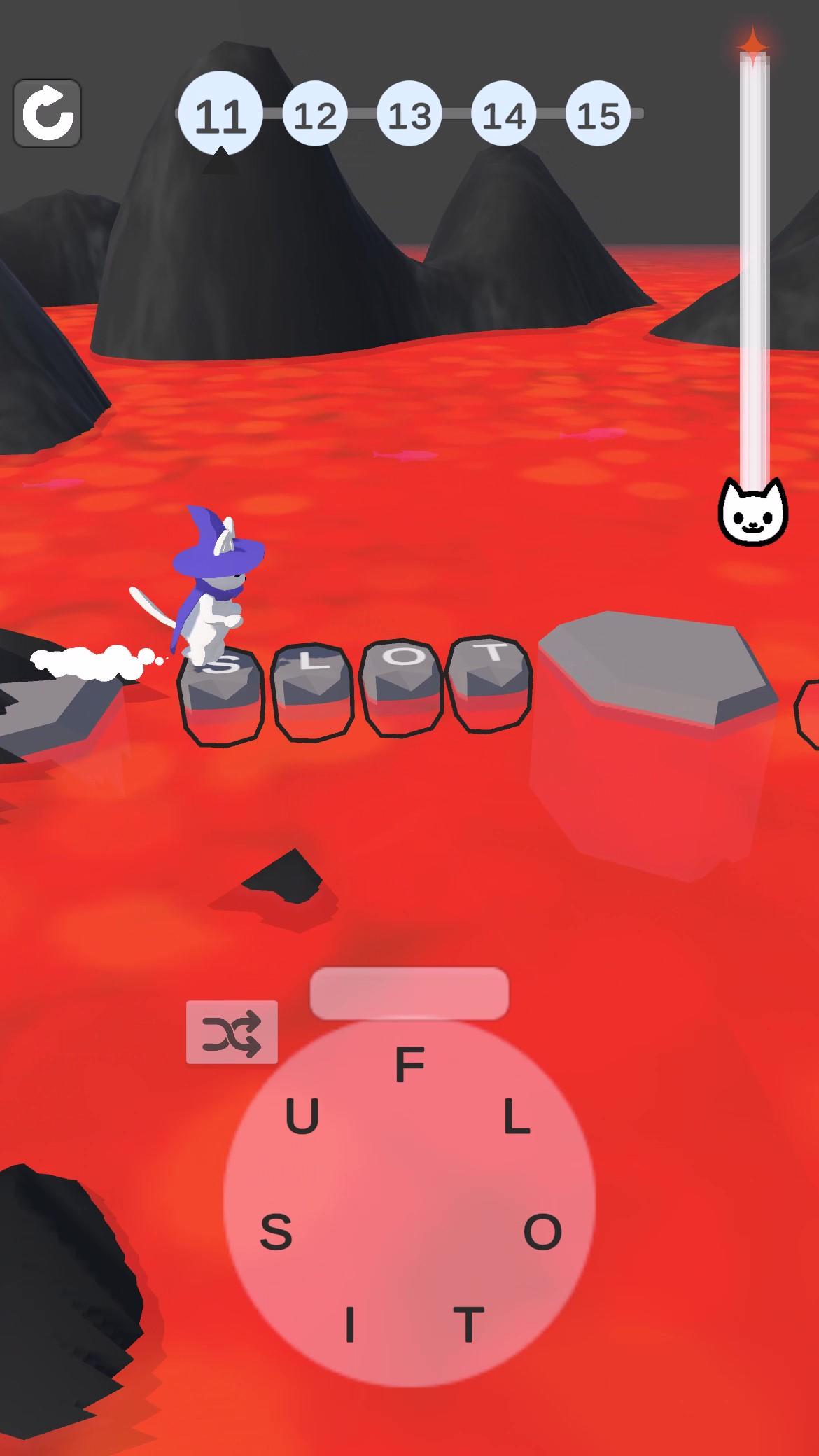 Spell Cat Game Screenshot