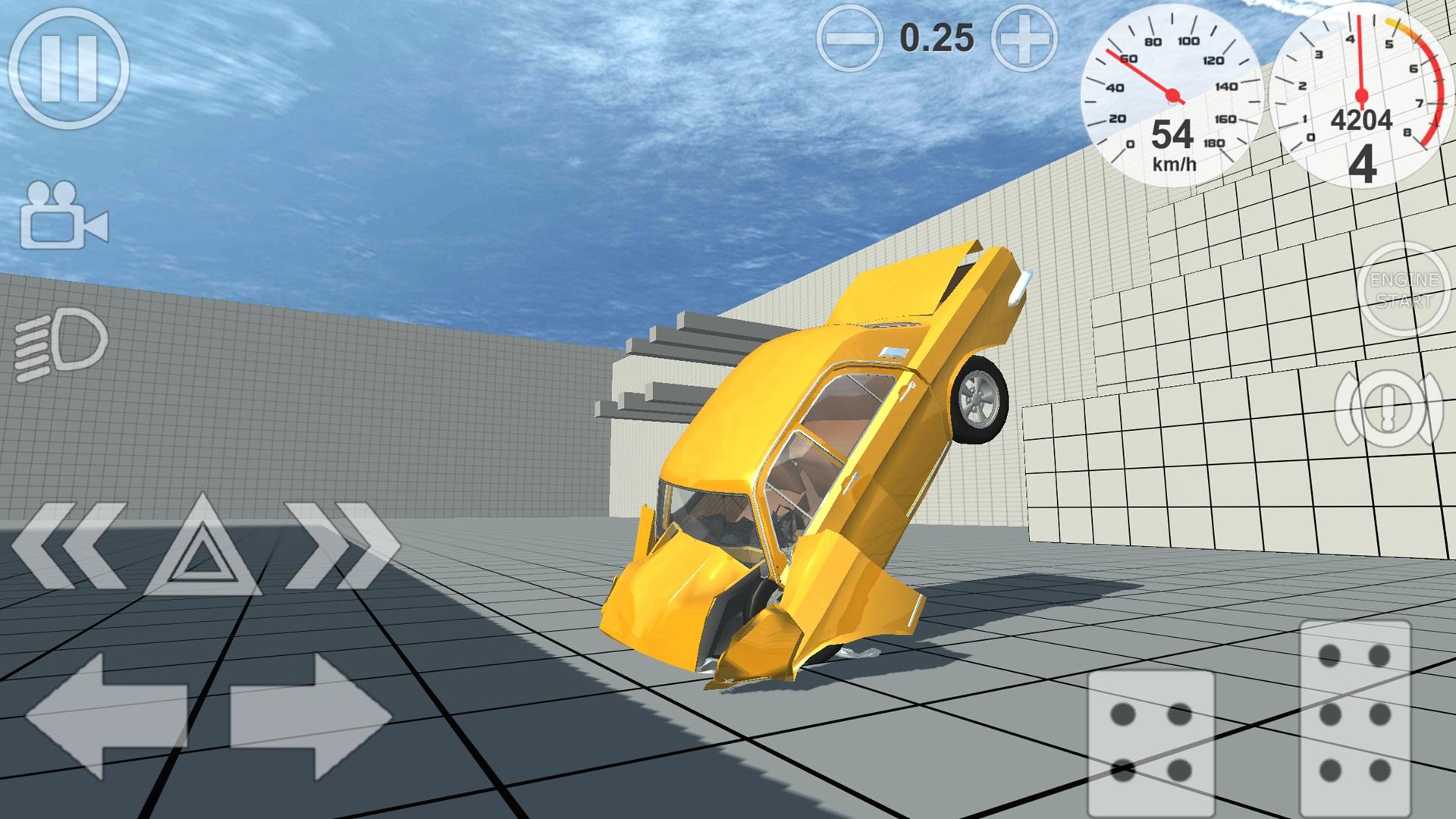 Not Simple Car Crash Game Screenshot
