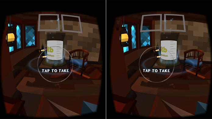 Cuplikan Layar Game Chemistry VR - Cardboard