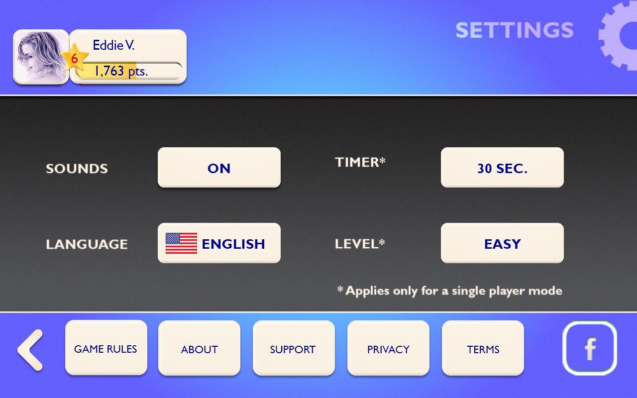 Captura de Tela do Jogo Rummikub