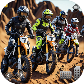 Dirt Bike Motor Cross Racing