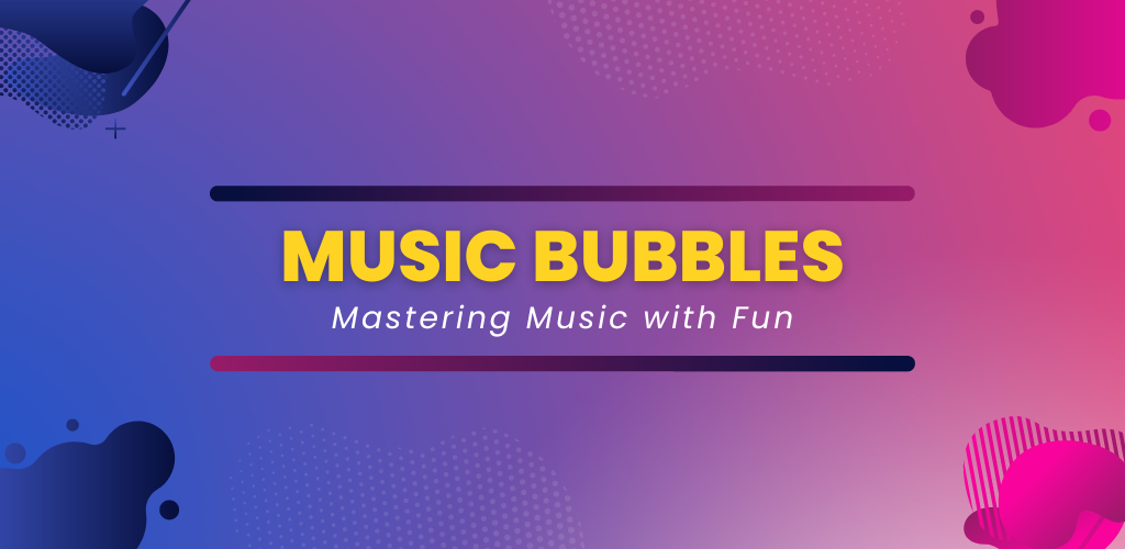 Banner of Music Bubbles 