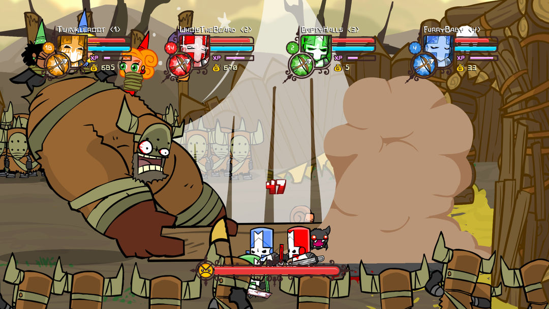 Screenshot of Castle Crashers®