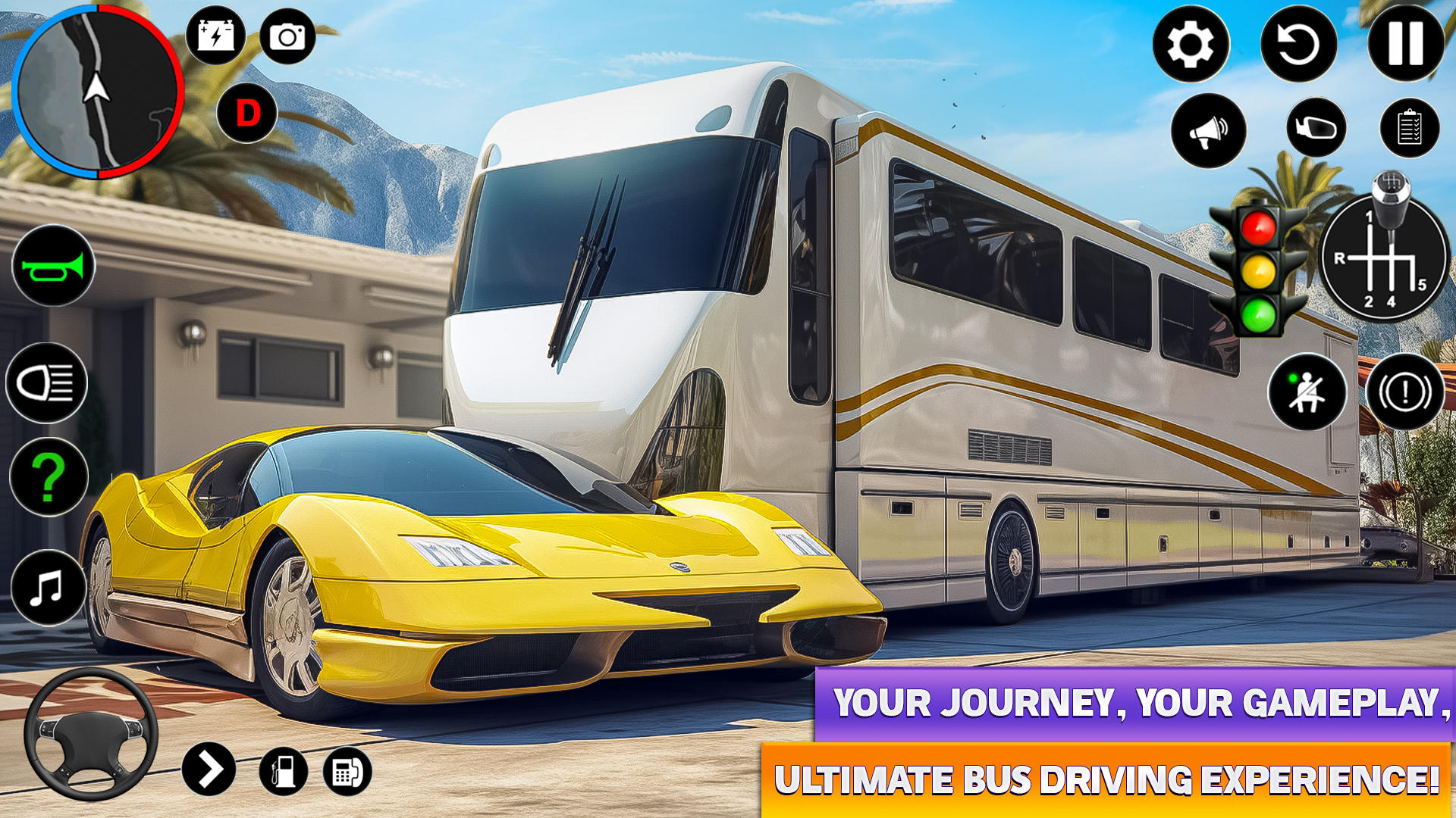 Ultimate Bus Driving Simulator Game Screenshot