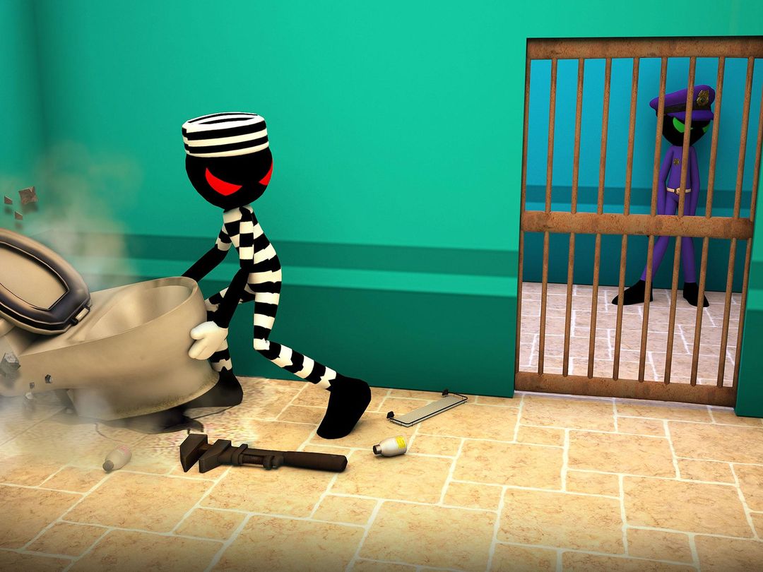 Stickman Escape Story 3D 게임 스크린 샷