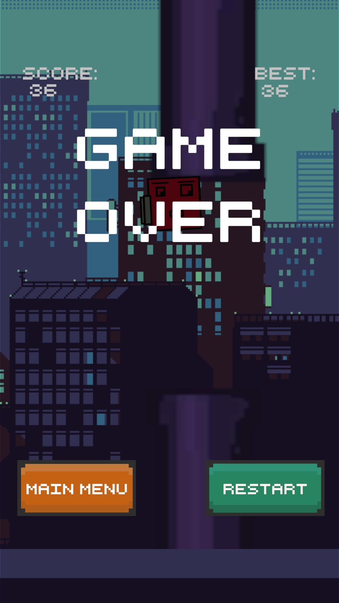 Cubefly Game Screenshot
