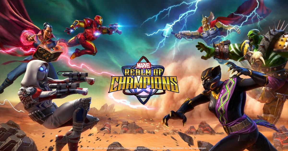 Screenshot of the video of MARVEL Realm of Champions