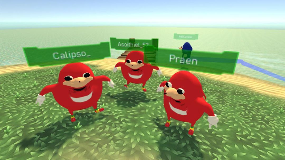 Ugandan Knuckles VR ภาพหน้าจอเกม