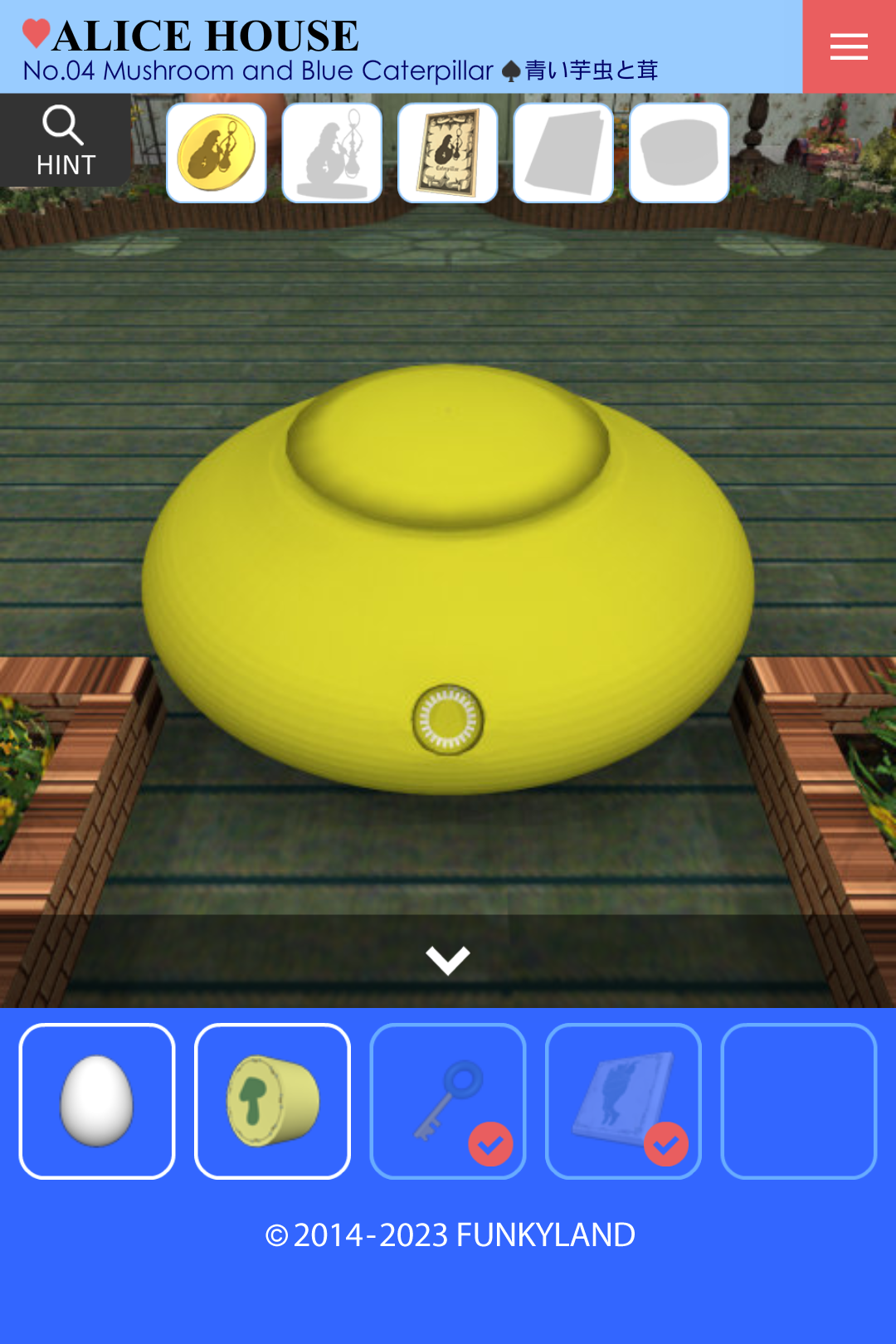 Скриншот игры Escape Alice House