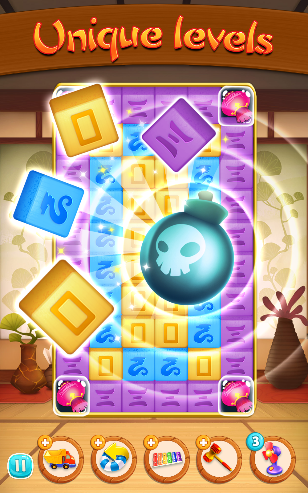 Mahjong Blast Game Screenshot