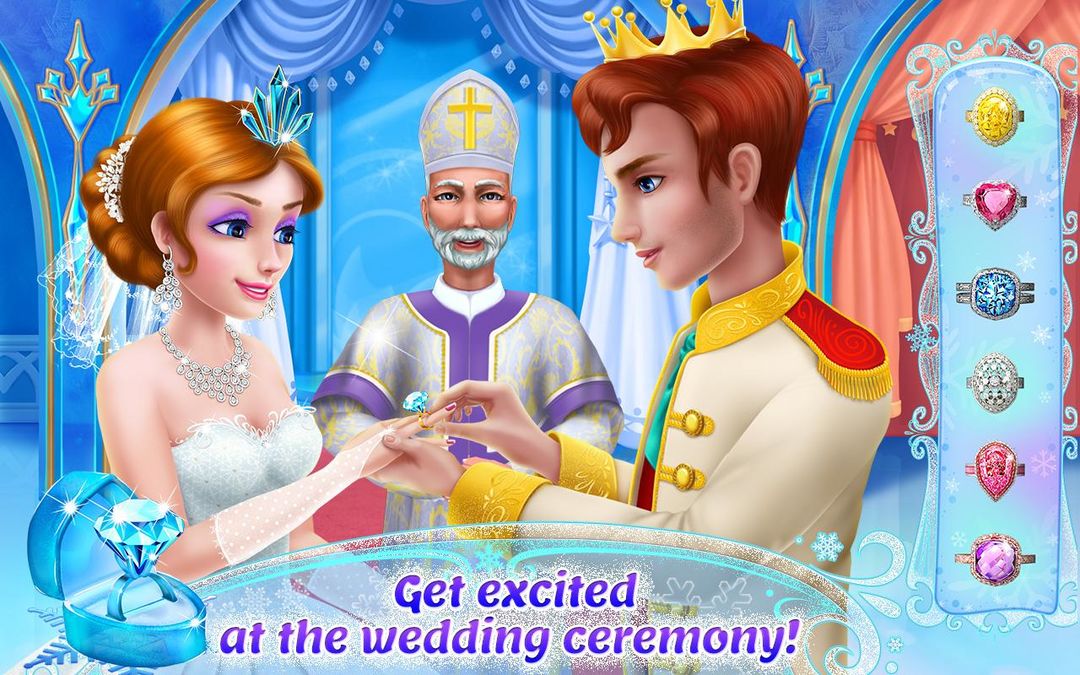 Ice Princess - Wedding Day screenshot game