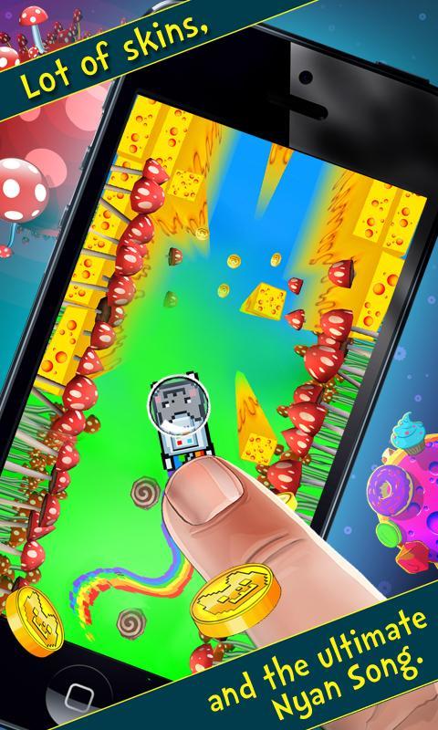 Скриншот игры Nyan Cat: The Space Journey