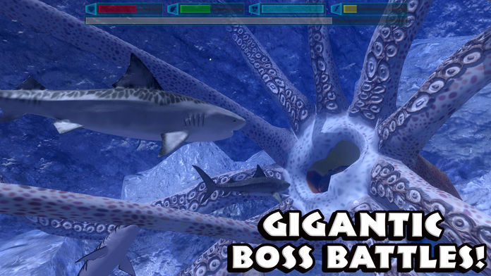 Ultimate Shark Simulator 게임 스크린 샷
