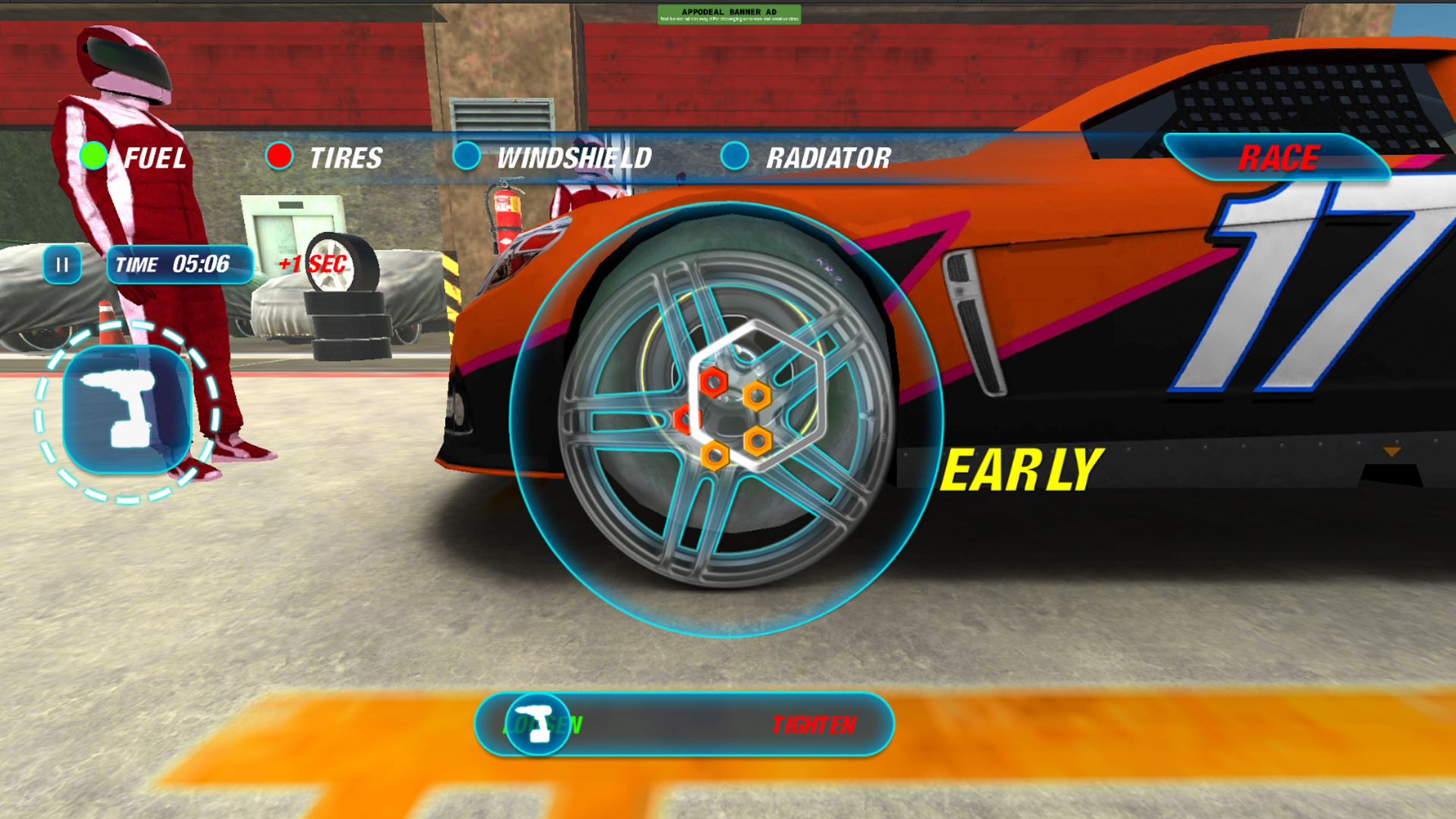 Pitstop Car Repair Mechanic Game Screenshot