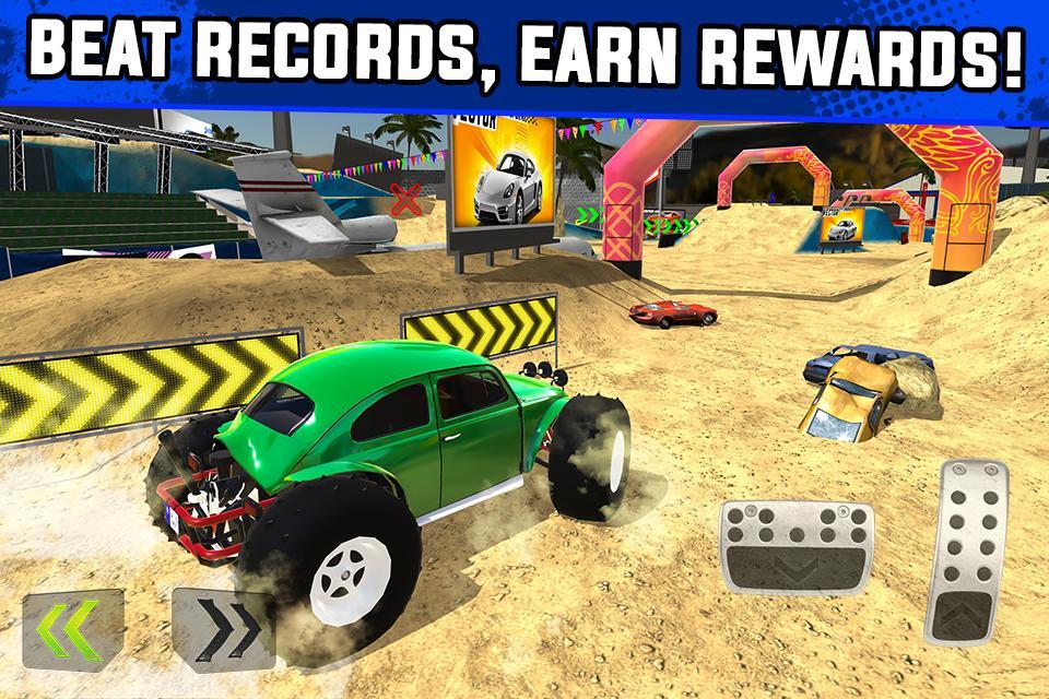 Captura de Tela do Jogo Monster Truck XT Airport Derby