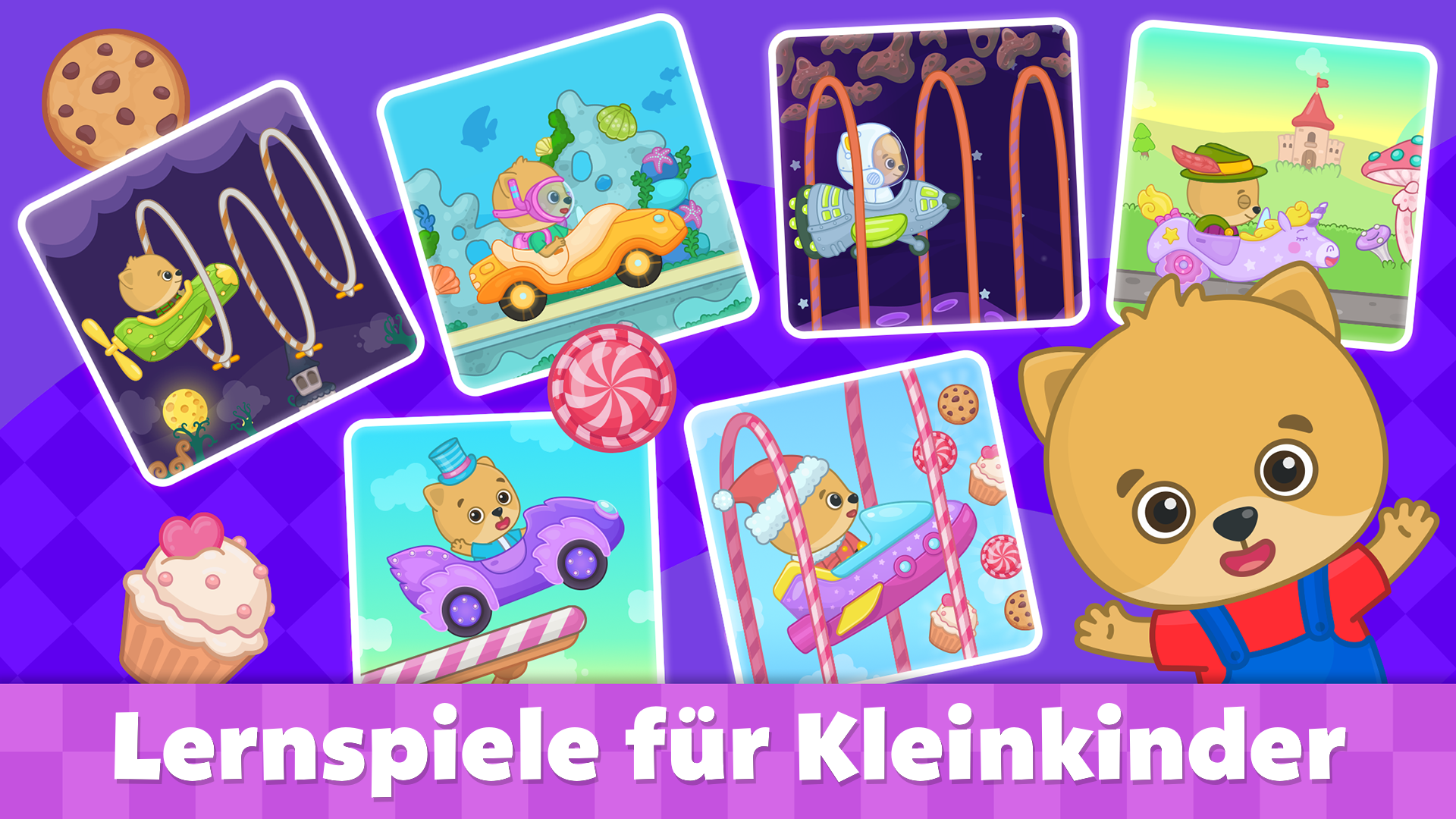 Screenshot 1 of Autospiele für Kleinkinder 2-6 2.20
