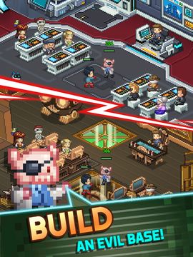 Tap Tap Evil: Idle Cash 8 bit Game Screenshot