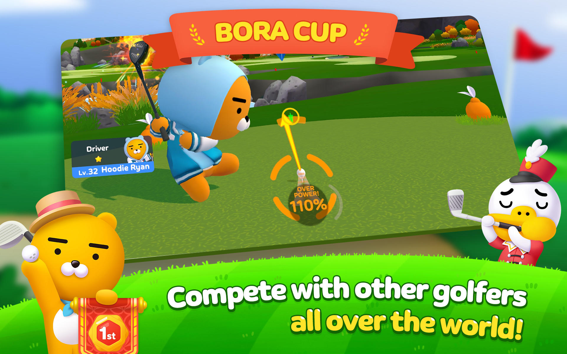 Скриншот игры Birdie Shot : Enjoy Golf