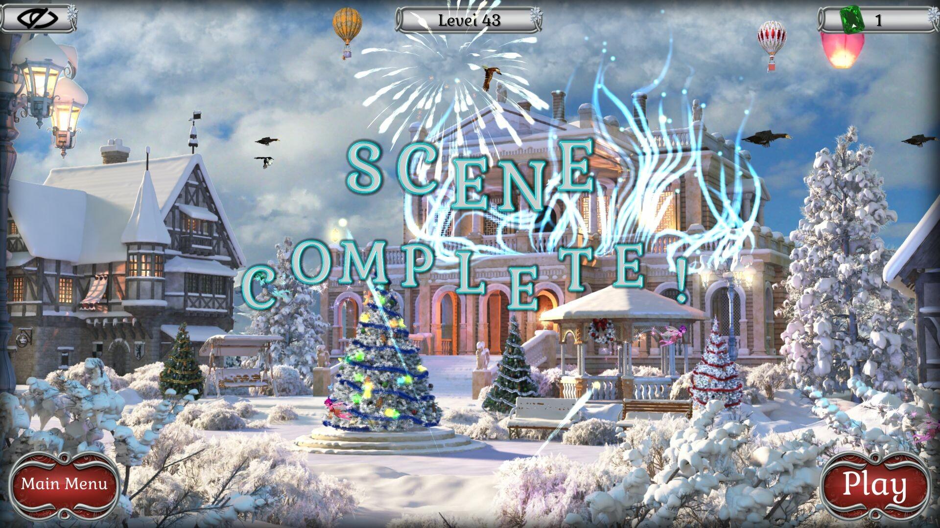 Jewel Match Solitaire: Winterscapes 2 Collector's Edition 게임 스크린 샷