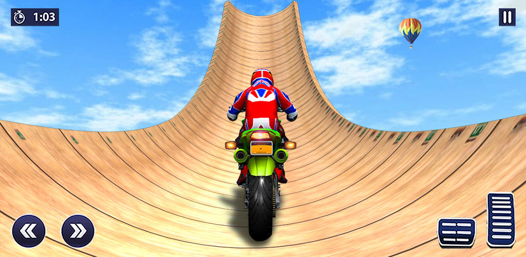 Banner of Bike Stunt Race 3D: เกมจักรยาน 1.0.35