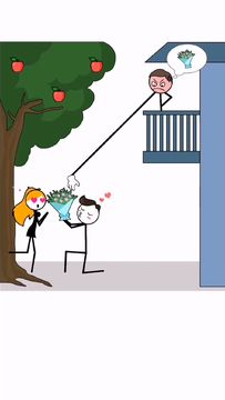 Thief Stickman: Puzzle Master Game Screenshot