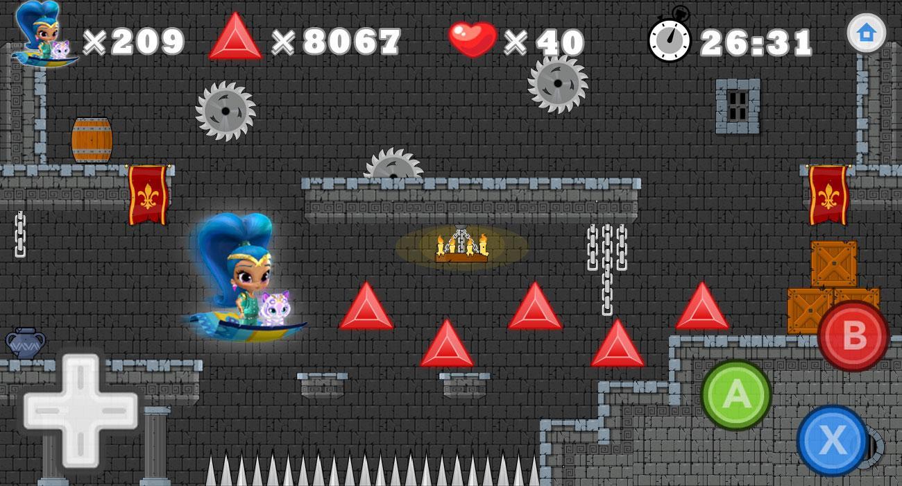👸Shimmer Princess Flying Game Screenshot