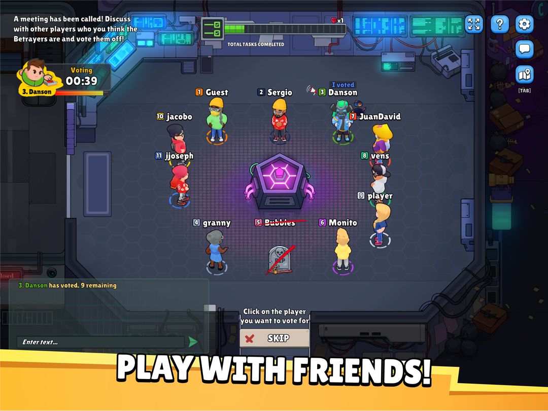 Betrayal.io screenshot game