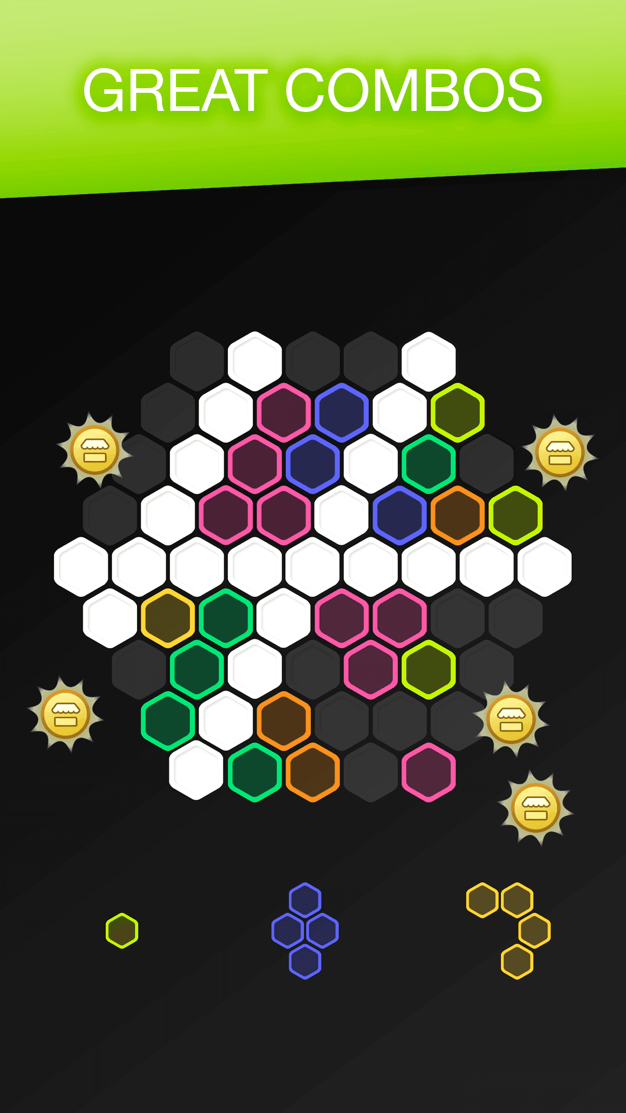 Hex FRVR - Hexa Puzzle Board Game Screenshot