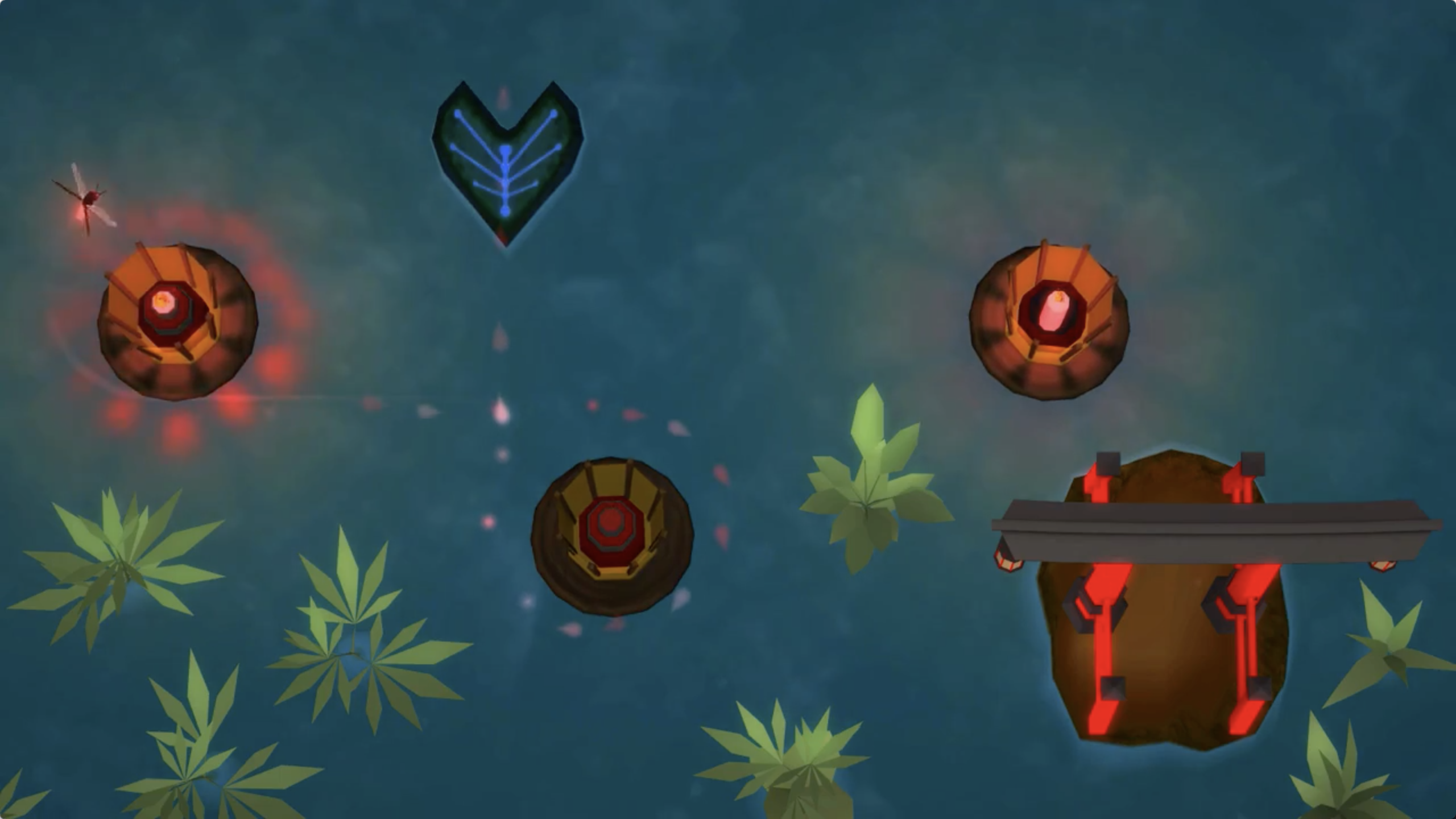 Screenshot of the video of Ashi: Lake of Light
