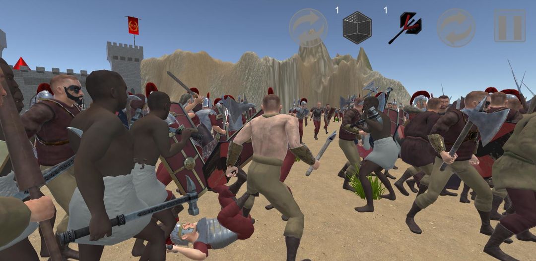 Spartacus Gladiator Uprising: RPG Melee Combat 게임 스크린 샷