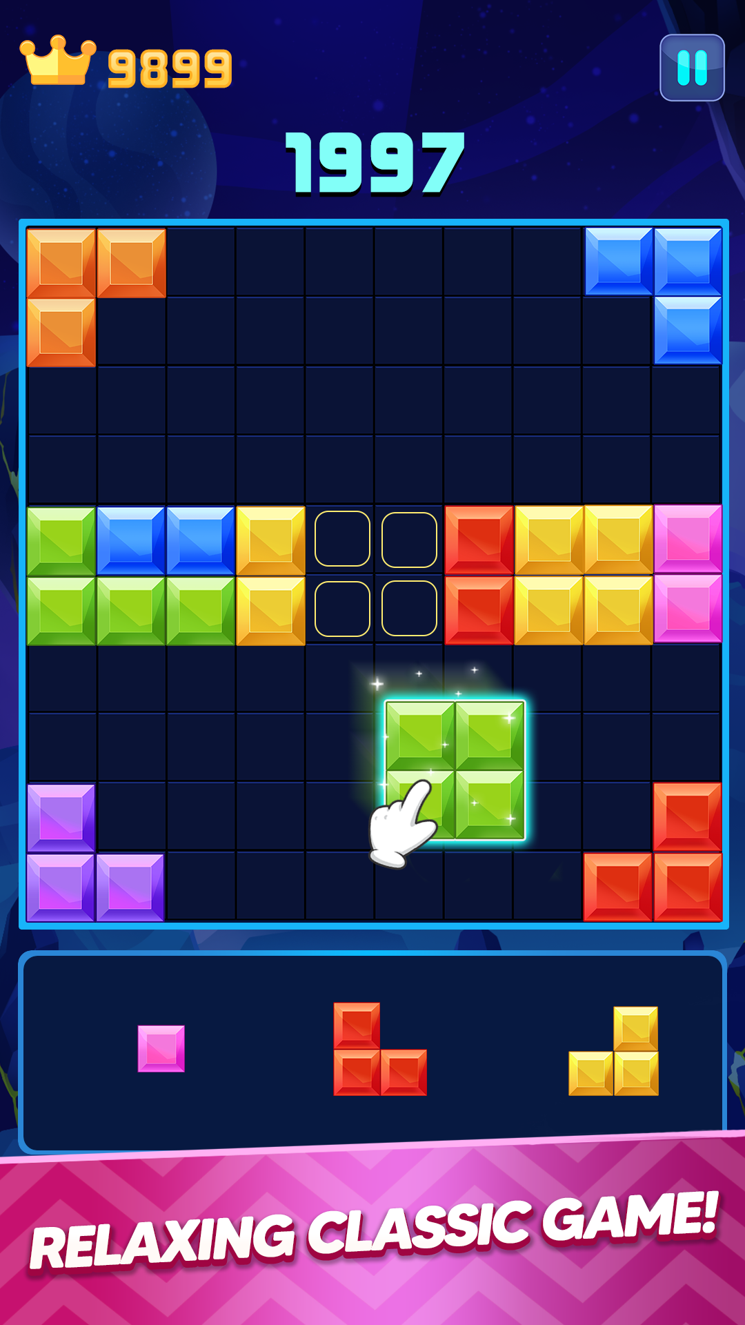 Screenshot 3 of Classic Block Puzzle Brick 