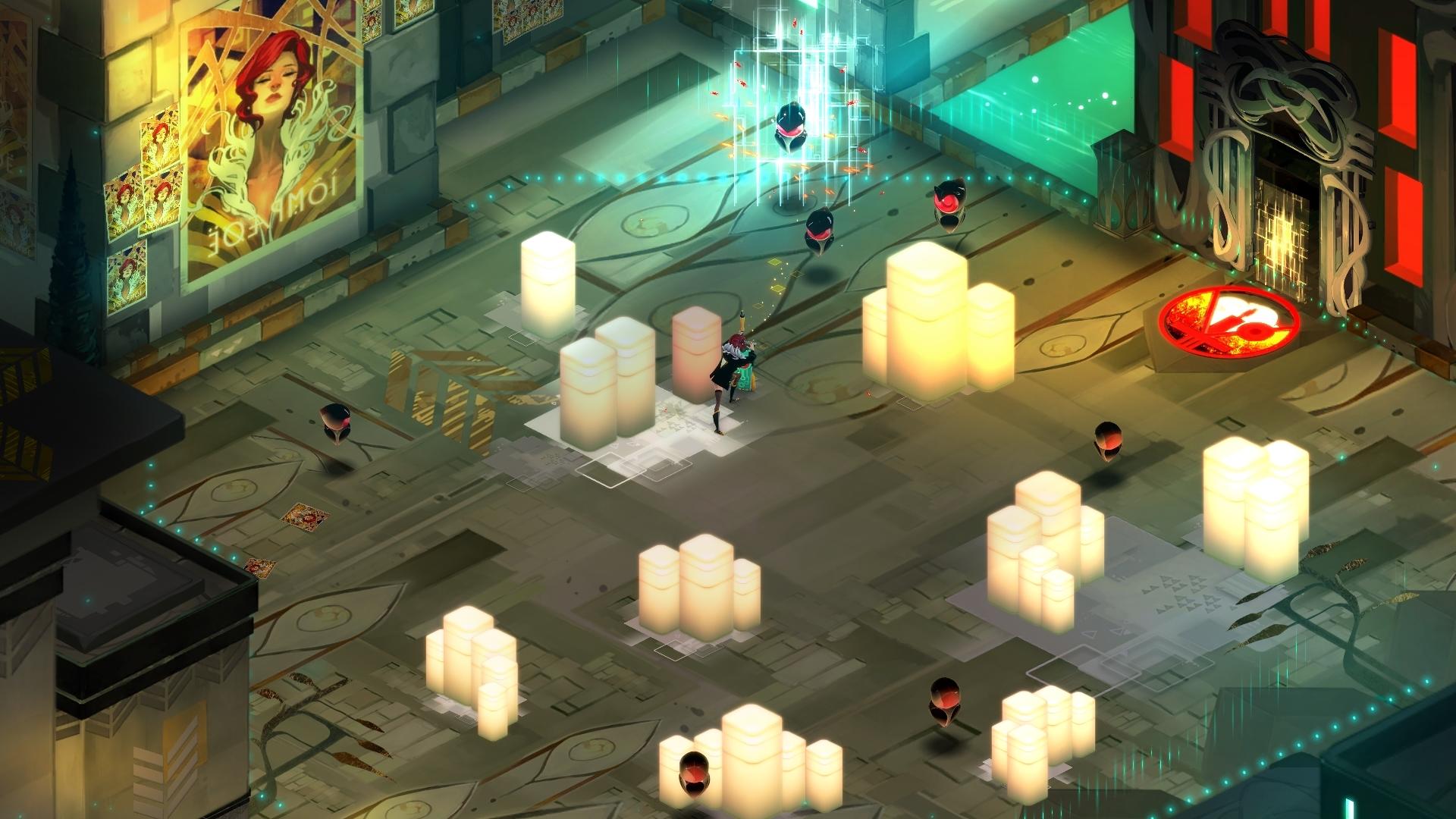 Скриншот игры Transistor