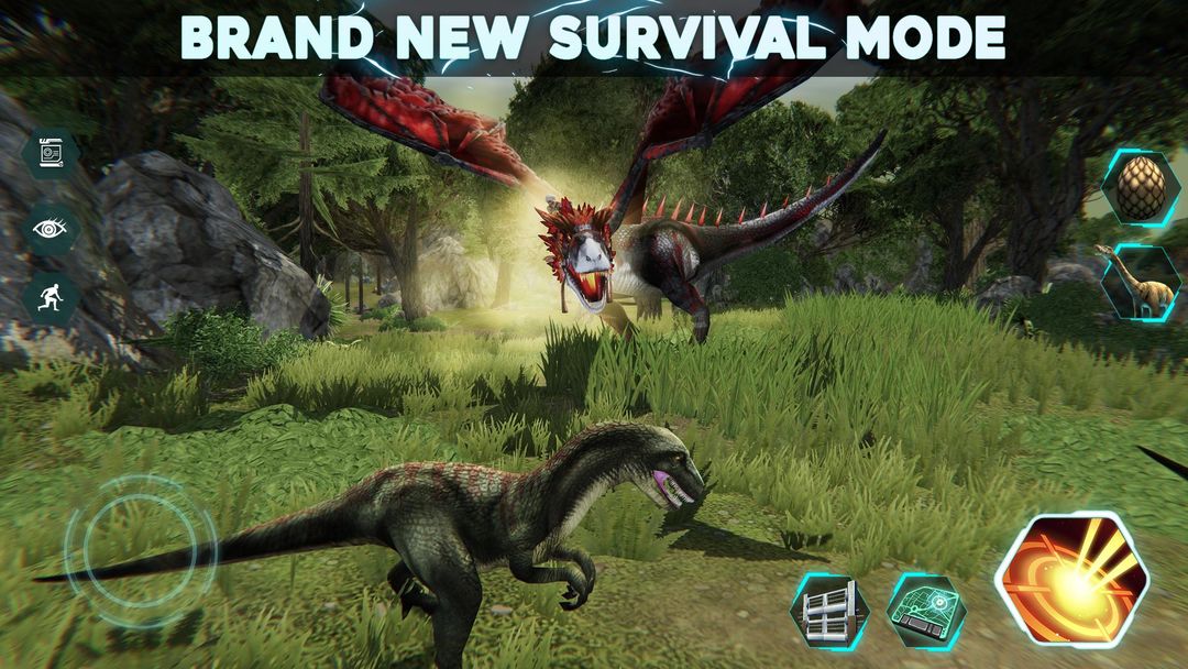 Screenshot of Dino Tamers - Jurassic Riding MMO