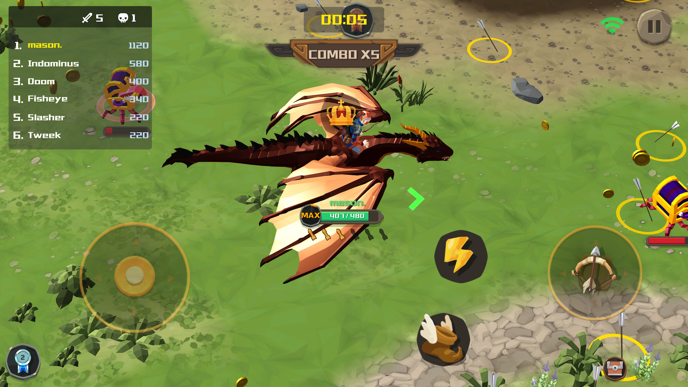 BowRider.io: Fun Bow .io Games Game Screenshot
