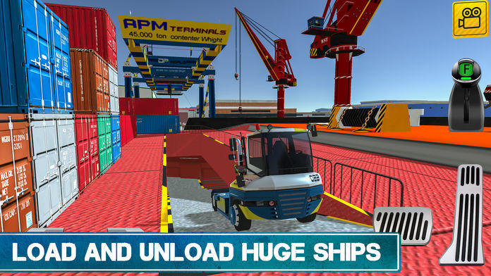 Screenshot 1 of Cargo Crew: camionista portuale 