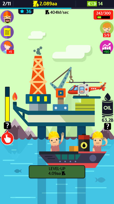 Oil, Inc. - Idle Clicker Game 게임 스크린 샷