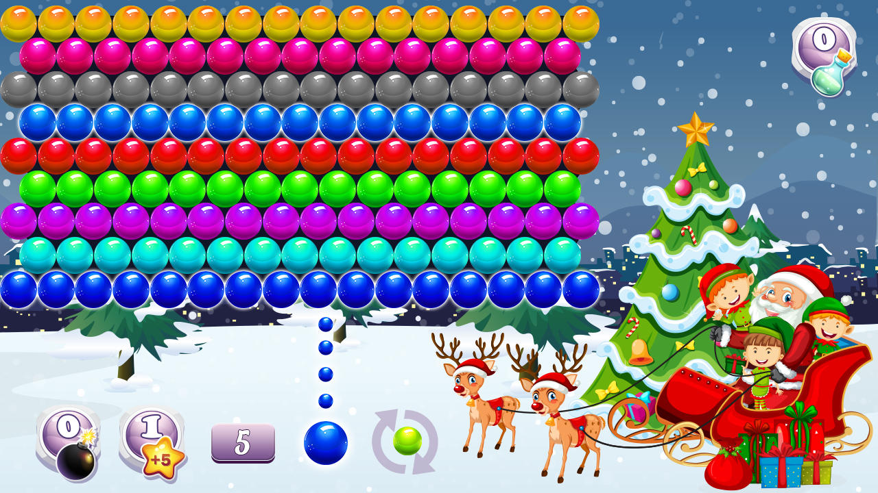 Bubble Shooter: Christmas Edition - Arcade Games 